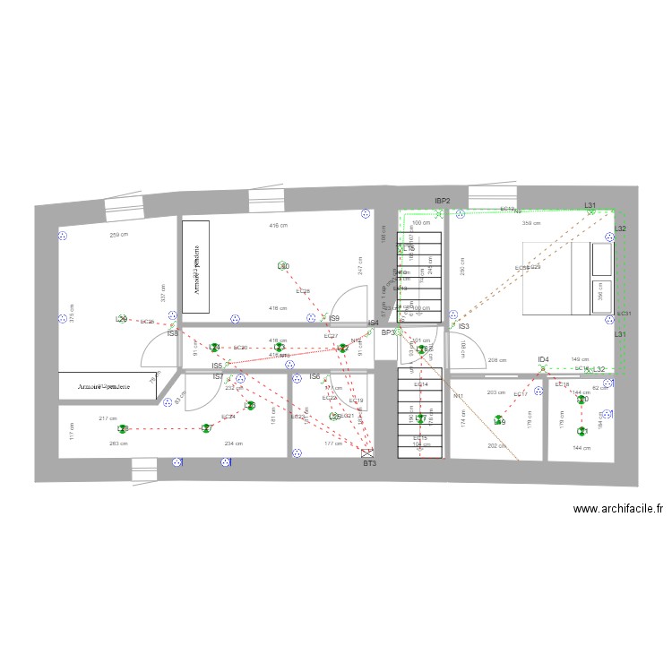 Messimy éclairage 2. Plan de 0 pièce et 0 m2