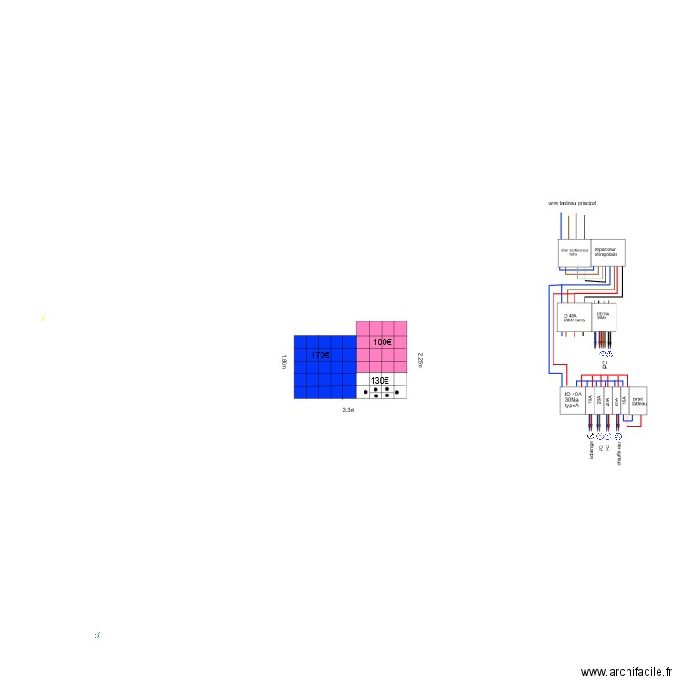 biblio. Plan de 0 pièce et 0 m2