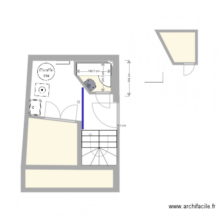 local sauna IV. Plan de 0 pièce et 0 m2