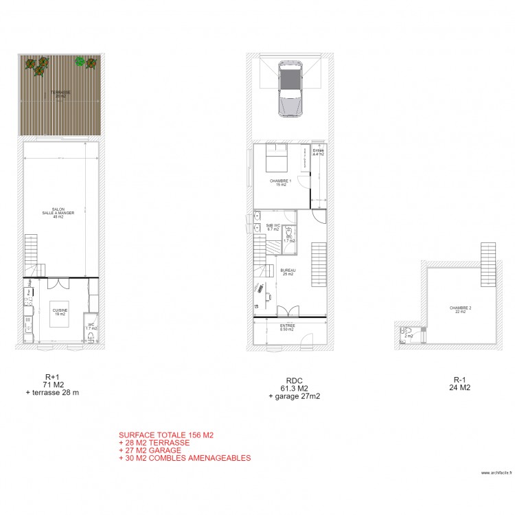 PELLEPORT PROJET 50 V2. Plan de 0 pièce et 0 m2