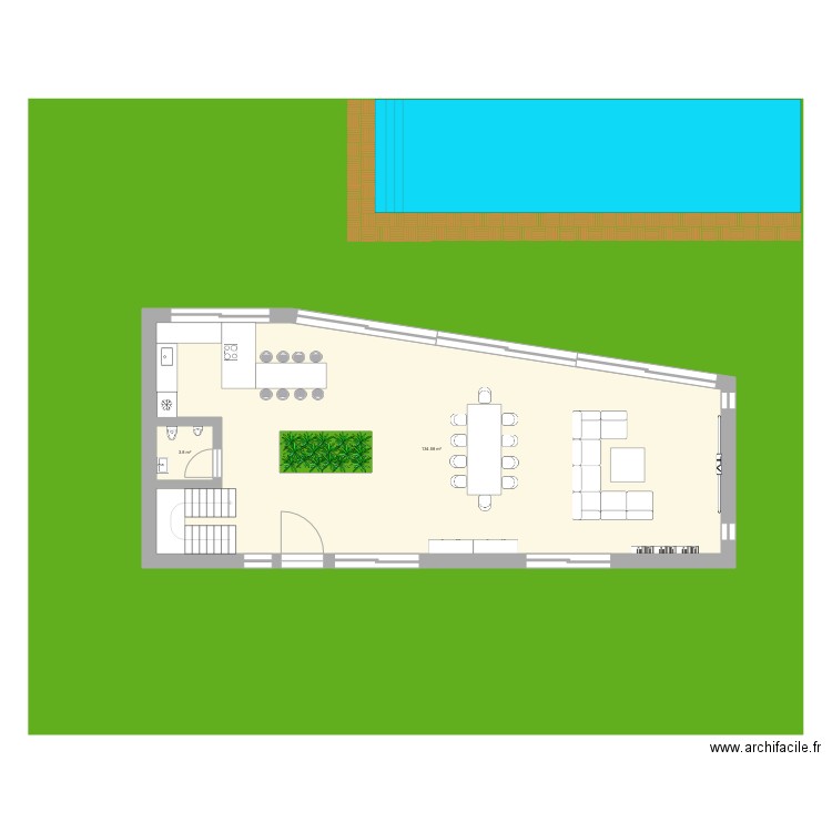 Maison Albufeira T4. Plan de 25 pièces et 385 m2