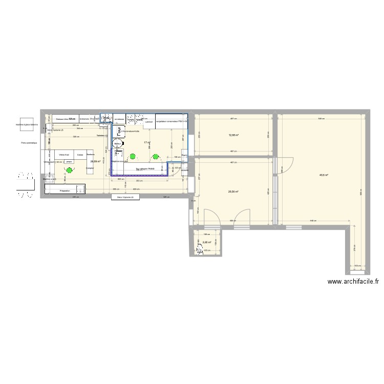 Patisserie New_panimatic_extension. Plan de 0 pièce et 0 m2