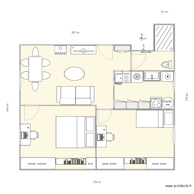 EMILY. Plan de 0 pièce et 0 m2