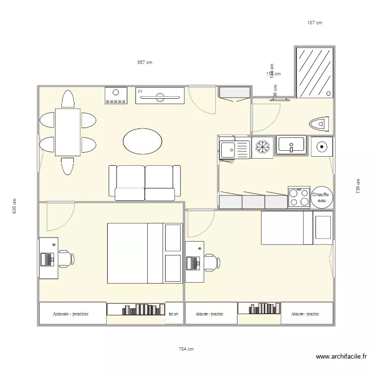 EMILY. Plan de 