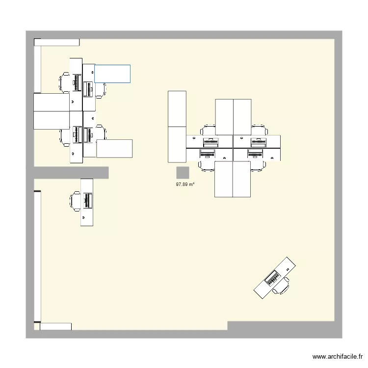Plan du bureau. Plan de Plan du bureau. Plan de