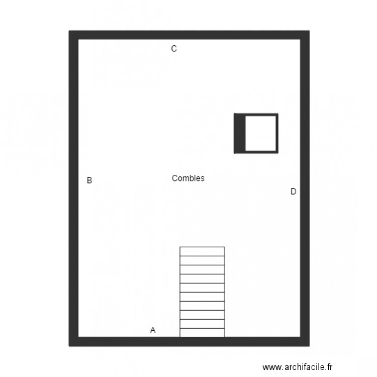 ROCCO combles. Plan de 0 pièce et 0 m2