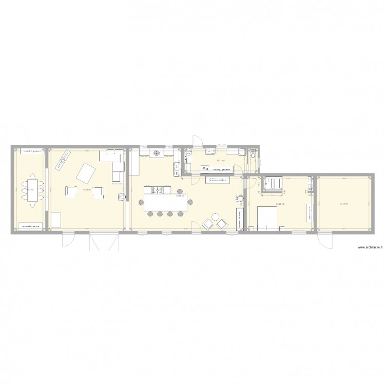 Modif Hameau Le Roy. Plan de 0 pièce et 0 m2