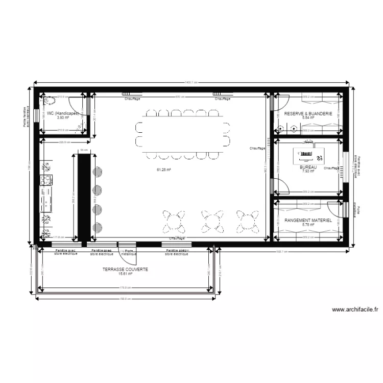 Club House Projet v2. Plan de Club House Projet v2. Plan de