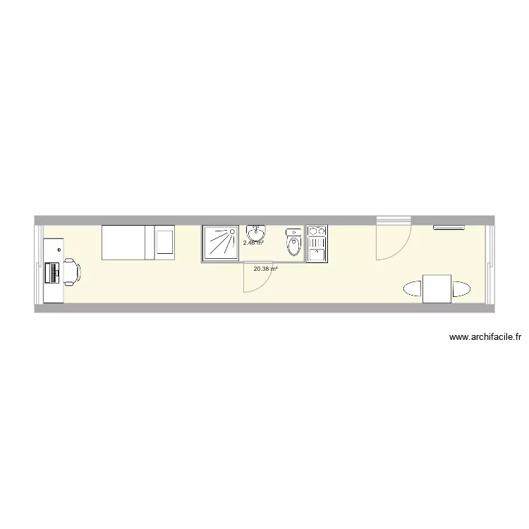 plan r&eacute;sidence pour &eacute;tudiant . Plan de 