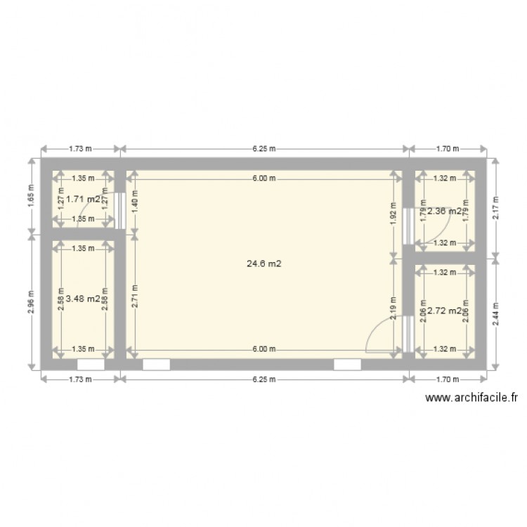 villiers 1. Plan de 0 pièce et 0 m2