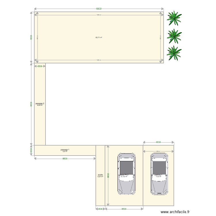 Alex extérieur 77. Plan de 0 pièce et 0 m2