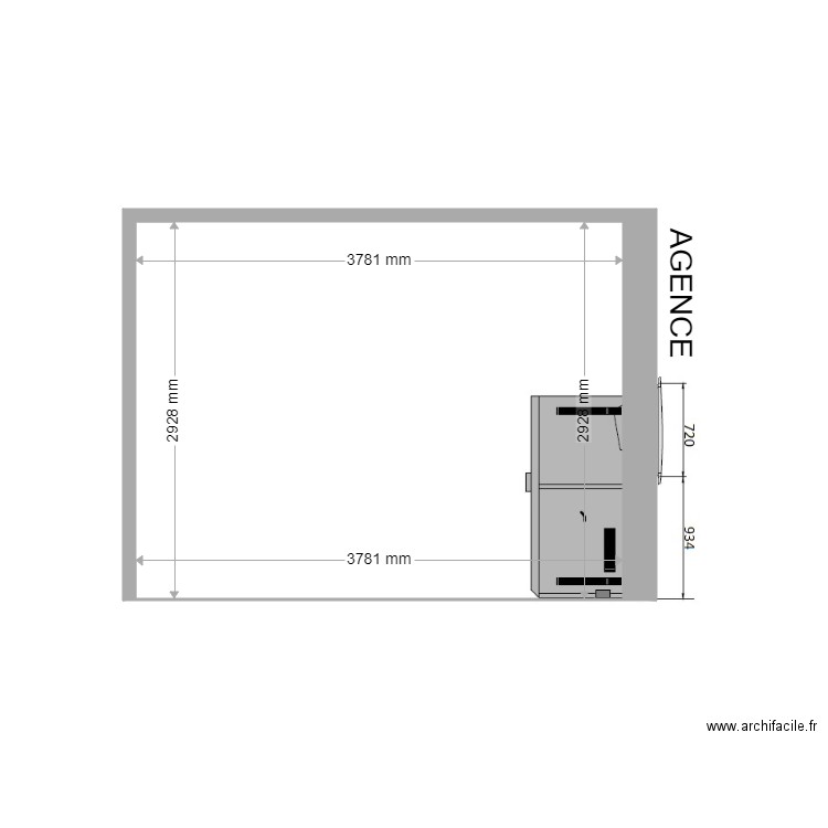 COUPE EXISTANT SANGUINAIRES 328EF. Plan de 0 pièce et 0 m2