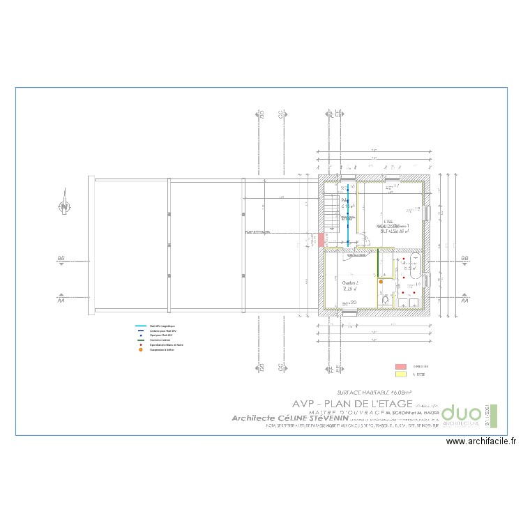 SCHORR Etage. Plan de 0 pièce et 0 m2