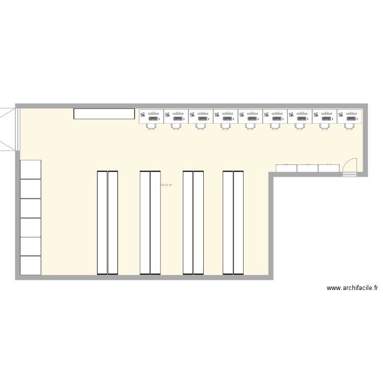 ATM RDC. Plan de 0 pièce et 0 m2