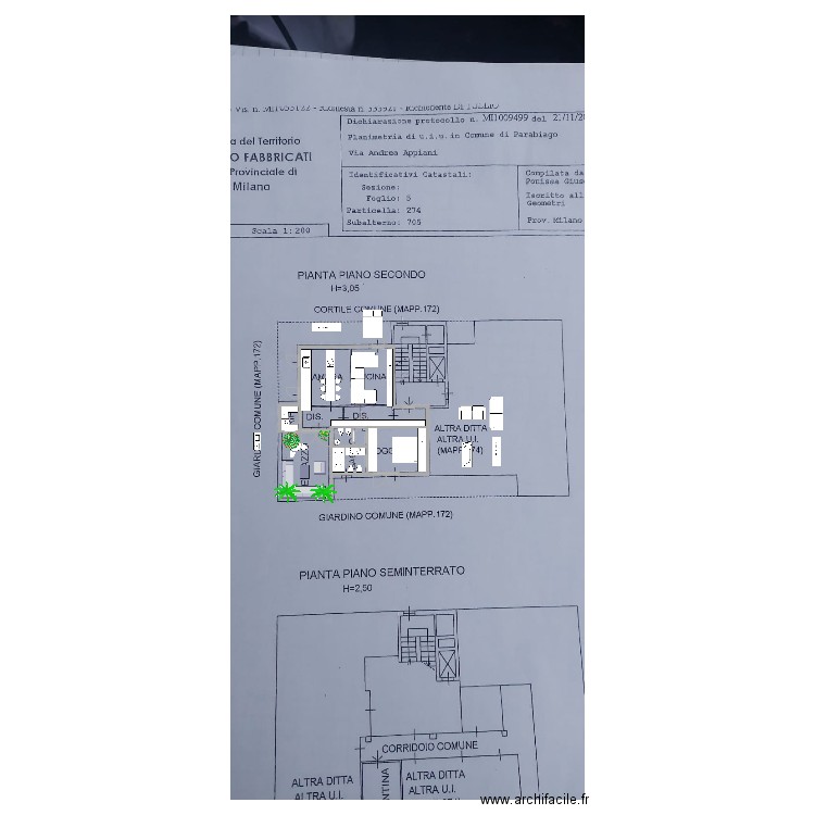 Simona House 3. Plan de 4 pièces et 18 m2