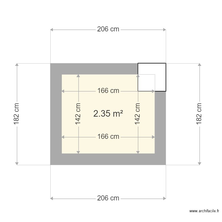 Reserve pluie. Plan de 0 pièce et 0 m2