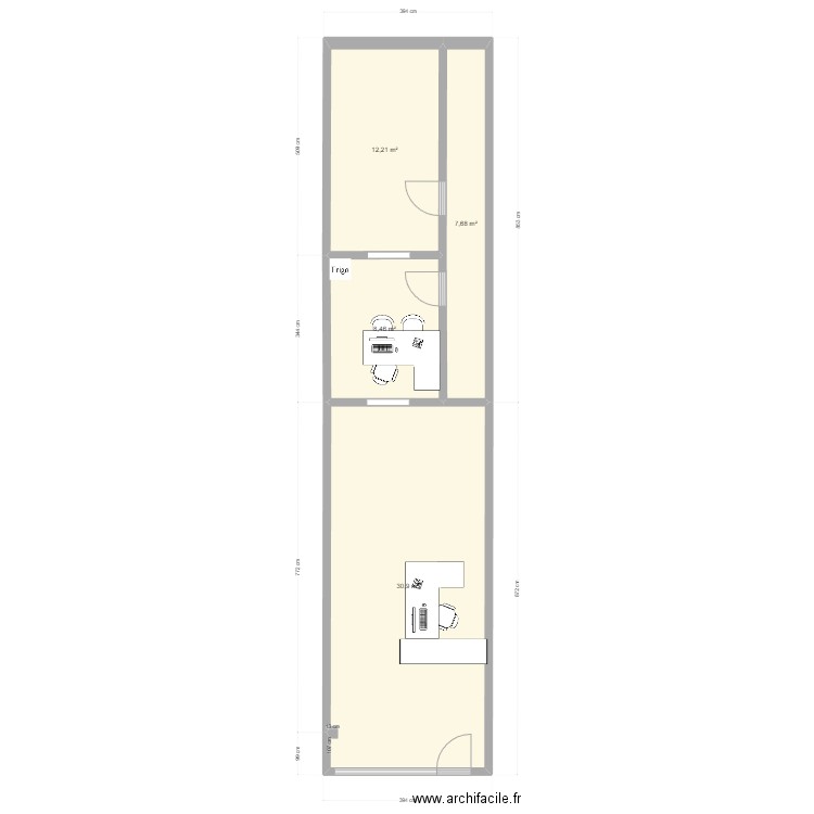 Boutique Vodje. Plan de 0 pièce et 0 m2
