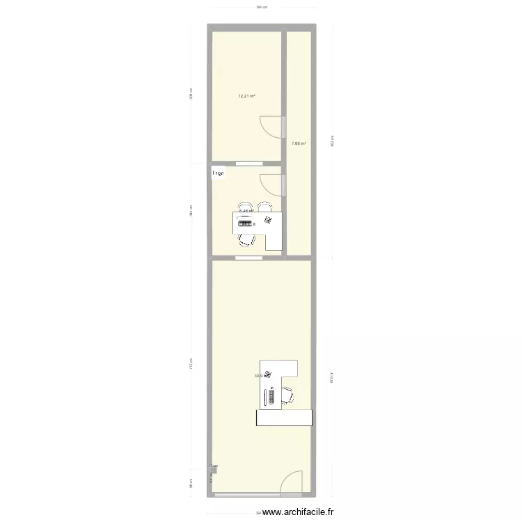 Boutique Vodje. Plan de Boutique Vodje. Plan de