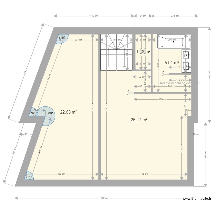 DEBOILT. Plan de 0 pièce et 0 m2