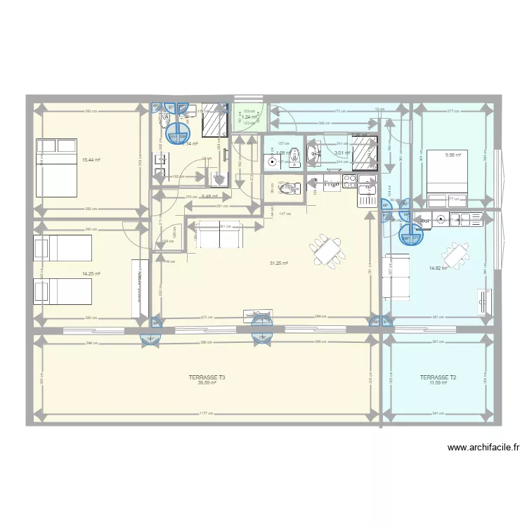 HANGAR HERPIN  RDC. Plan de 
