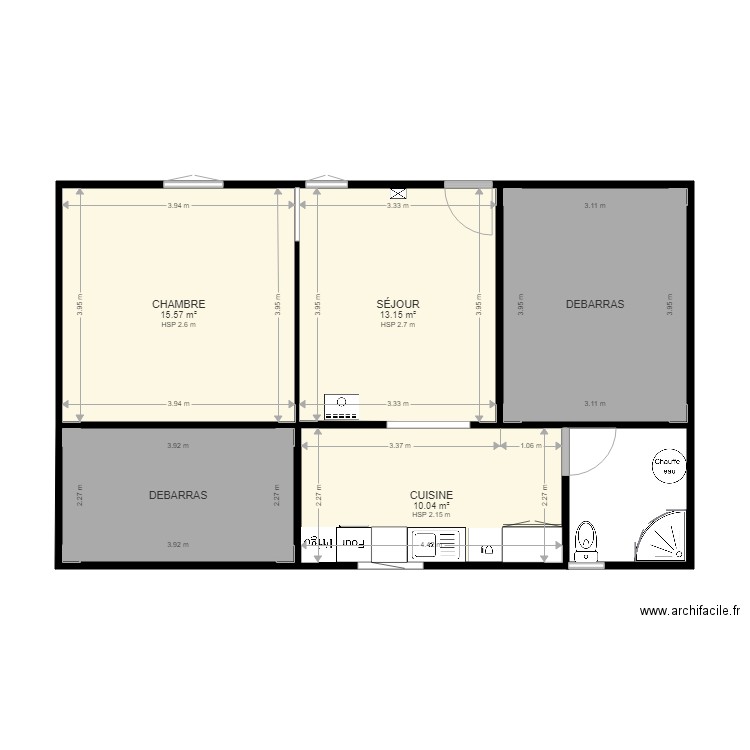 GOURDAN. Plan de 0 pièce et 0 m2