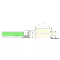 PLAN DE COUPE LONGITUDINAL 3D CIBLE