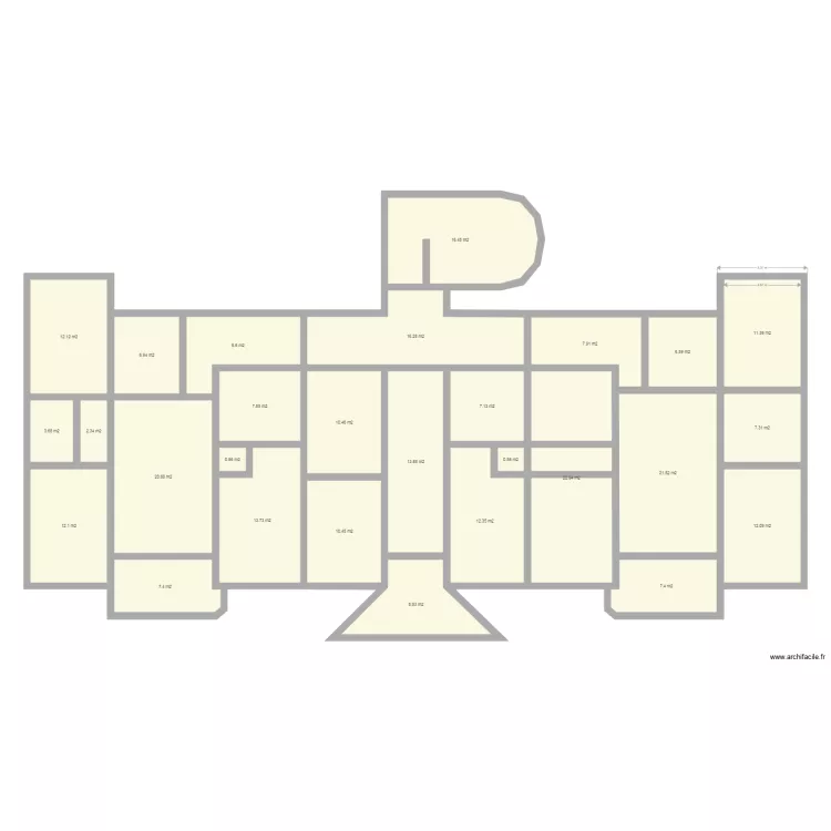 Fondation Bureau HI OUAGA. Plan de 