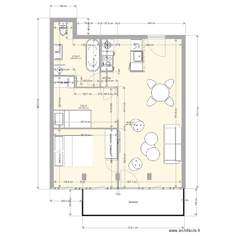 A 710 PLAN 6. Plan de 0 pièce et 0 m2