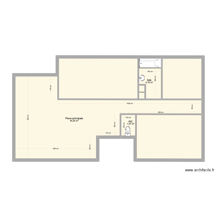 elisa bete. Plan de 0 pièce et 0 m2
