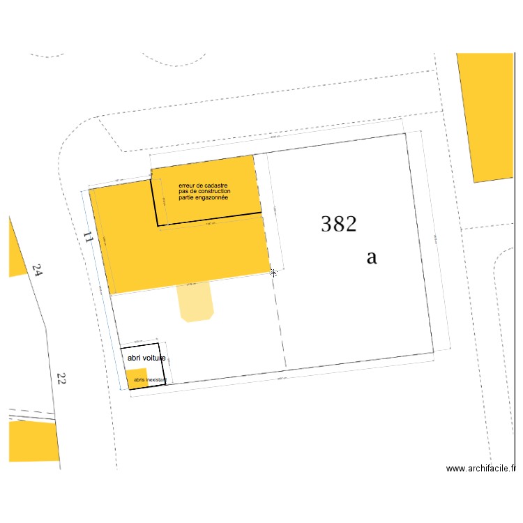 plan de masse def schmitlin. Plan de 0 pièce et 0 m2