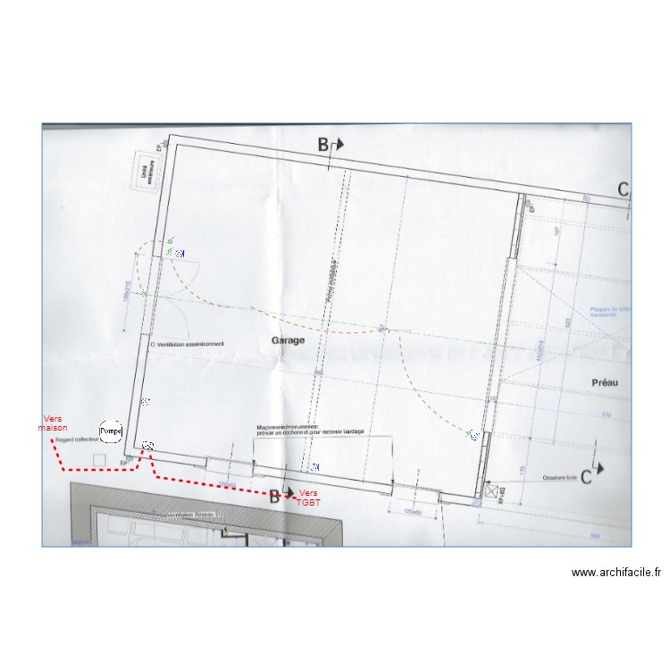 Sophie Garage. Plan de 0 pièce et 0 m2