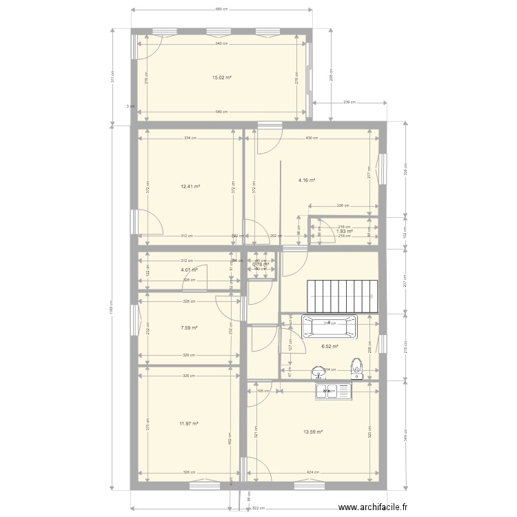 SS SOL RN. Plan de 0 pièce et 0 m2