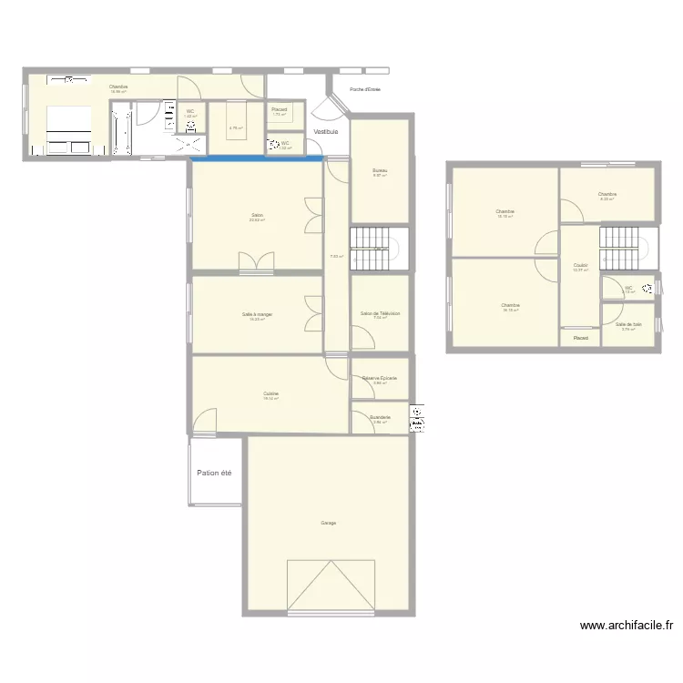 SAINT EVARZEC R9. Plan de 