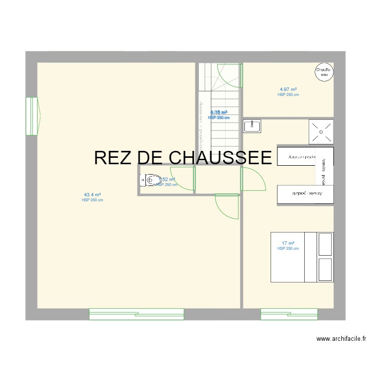 PLAN DALLET. Plan de 0 pièce et 0 m2