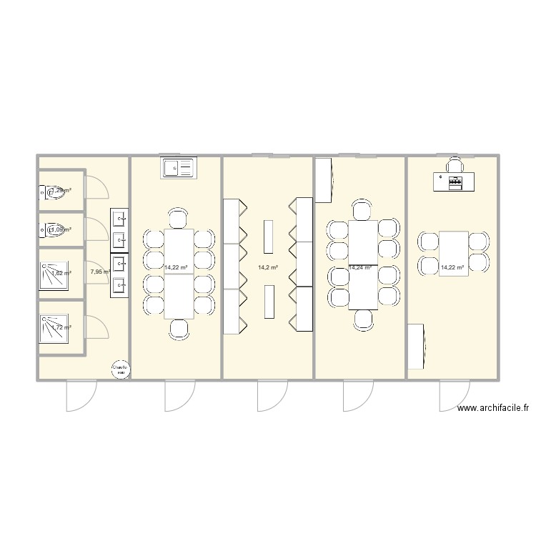 AXIS OULLINS . Plan de 0 pièce et 0 m2