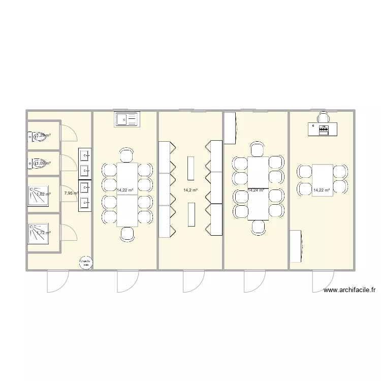 AXIS OULLINS . Plan de 