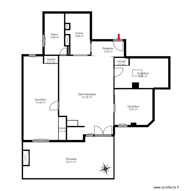 ED XARPELL 6 B ENCAMP. Plan de 0 pièce et 0 m2