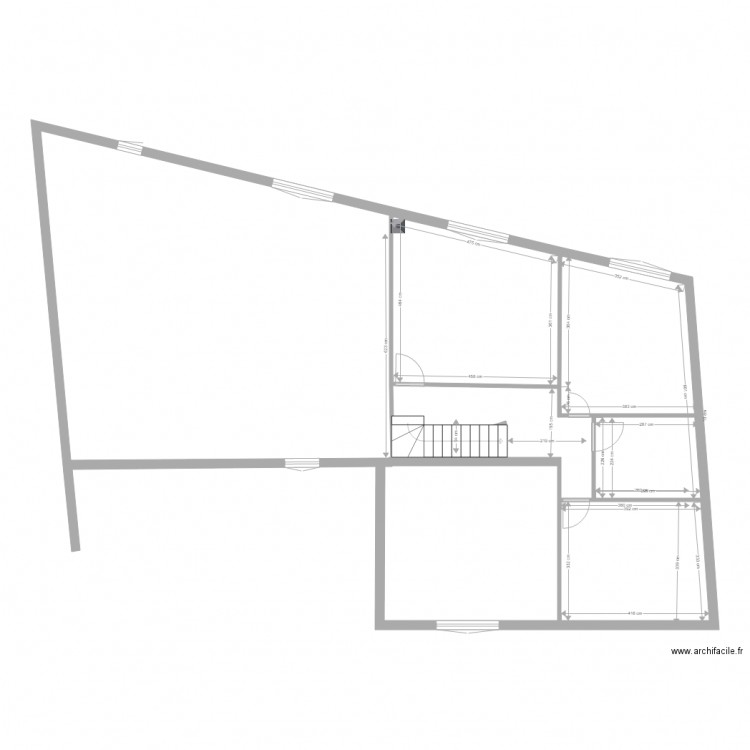 BRABANT LE ROI  ETAGE MODIFIE ISOL. Plan de 0 pièce et 0 m2