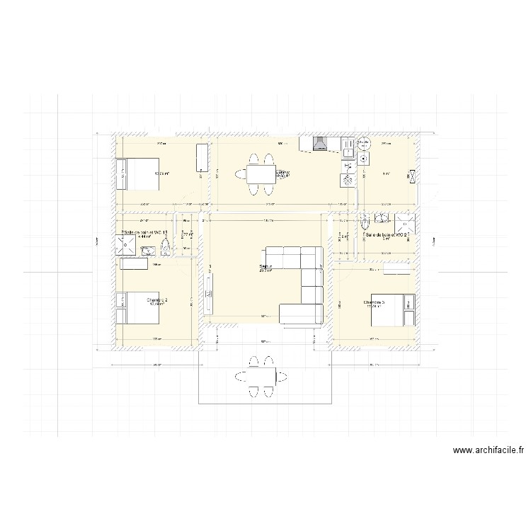 Plan Maison Badat 2. Plan de 0 pièce et 0 m2