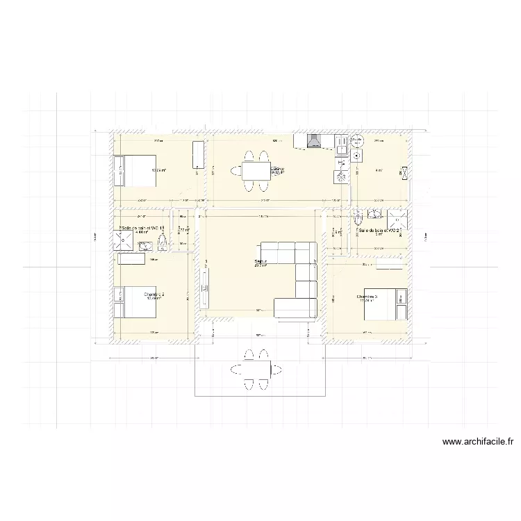 Plan Maison Badat 2. Plan de 