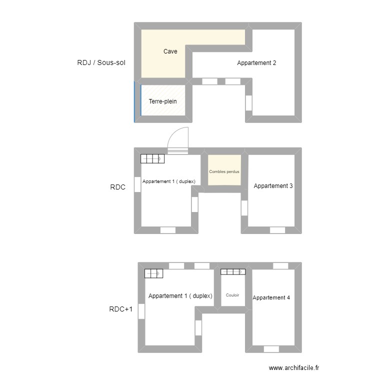 VERDU Pascal. Plan de 0 pièce et 0 m2