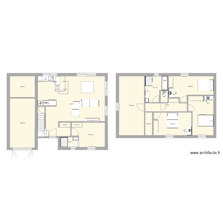 BASMAISON. Plan de 0 pièce et 0 m2