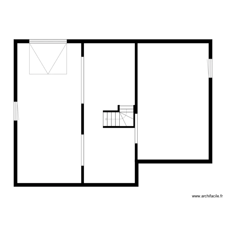 Maison Ecouviez Aux beaux souvenirs bis. Plan de 