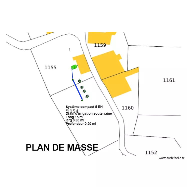 Pailhas. Plan de Pailhas. Plan de