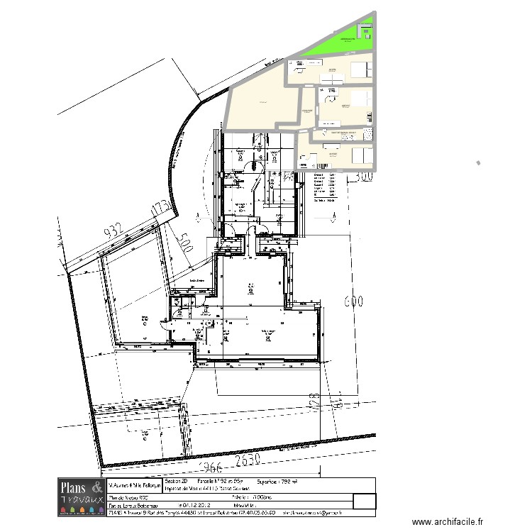 Alvyn1. Plan de 7 pièces et 103 m2