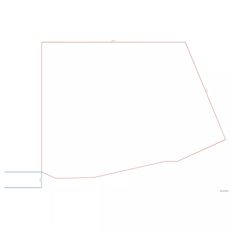 parcelle Ruragaragaza passage. Plan de 