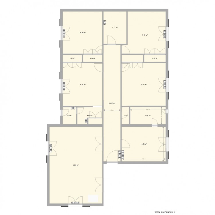 maison pm radia1. Plan de 0 pièce et 0 m2