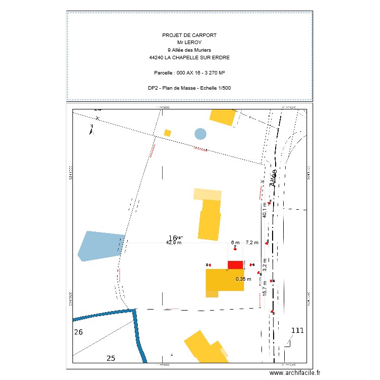 LEROY DP2. Plan de 0 pièce et 0 m2