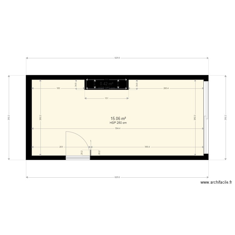 borel. Plan de 0 pièce et 0 m2