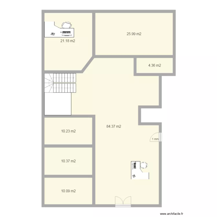 5 Hugo V3 RDC . Plan de 5 Hugo V3 RDC . Plan de
